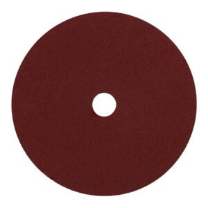 Disco de lija de 7' con respaldo de fibra, grano 80, TRUPER