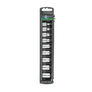 Juego de 9 dados cuadro 3/8' torx, Truper