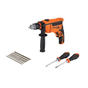 Combo rotomartillo 1/2' 650W, 6 brocas y 2 desarmadores,PRO