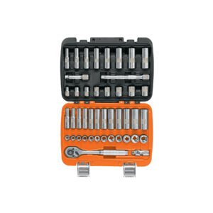 Juego de 45 herramientas cuadro 3/8' std y mm para mecánico