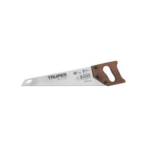 Serrucho Rapid 18', 7 DPP, mango de madera, Truper
