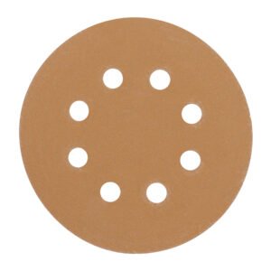 Paquete c/5 discos de lija 5' grano 150, 8 perforaciones