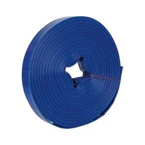 Rollo de manguera plana de 1.5' x50m de descarga p/motobomba