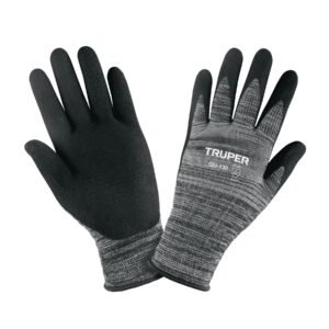 Guantes de nylon recubiertos de nitrilo arenoso, XCH, Truper