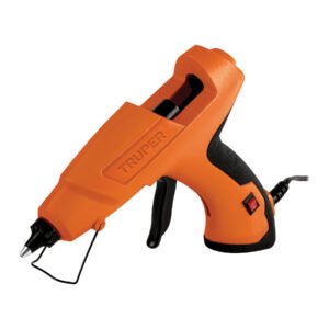Pistola eléctrica de 80 W para silicón de 1/2', TRUPER