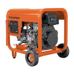 Generador portátil 6 kW motor a diesel, TRUPER
