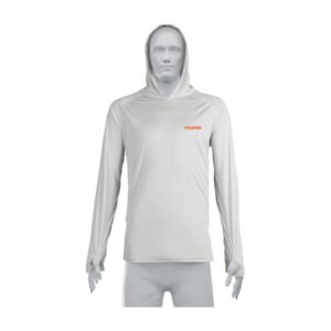Playera protección solar,m. larga, c/gorro,hombre,EG, TRUPER