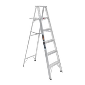 Escalera de tijera 100% aluminio tipo lll 5 peldaños, Truper