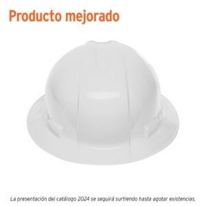 Casco de seguridad ala ancha, blanco, Truper