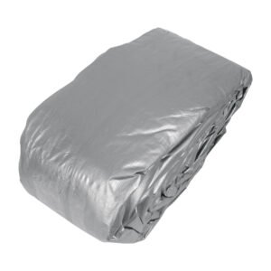 Lona de polietileno reforzada 9x14 m, gris, 180g/m2, TRUPER
