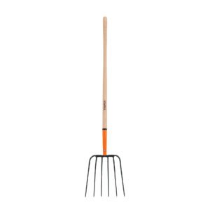 Bieldo para paja, 6 dientes, mgo largo 48', TRUPER