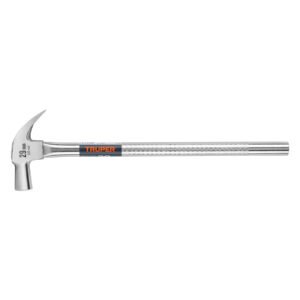 Martillo cabeza cónica 29 mm uña curva, mango tubular,TRUPER
