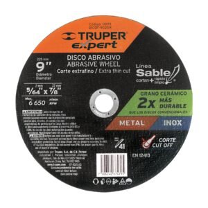 Disco Tipo 41 de 9' x 2 mm corte fino de metal, Expert