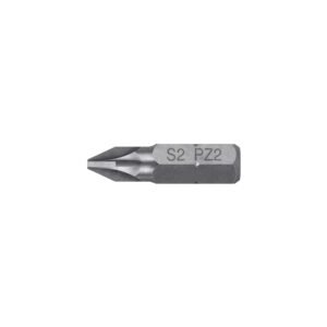 Estuche con 5 puntas pozidriv PZ2 largo 1', Truper Expert