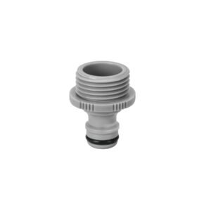 Conector 3/4' rápido macho de ABS, sistema click, Truper