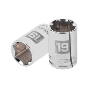 Dado de 19 mm, 6 puntas, cuadro 1/2', Truper