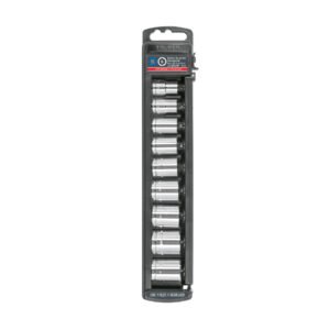 Juego de 9 dados cuadro 3/8' std, Truper