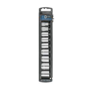 Juego de 9 dados cuadro 3/8' mm, Truper