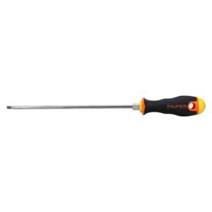 Desarmador cabinet 3/16' x 8' mango Comfort Grip, Truper