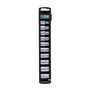 Juego de 10 dados cuadro 1/2' mm, Truper