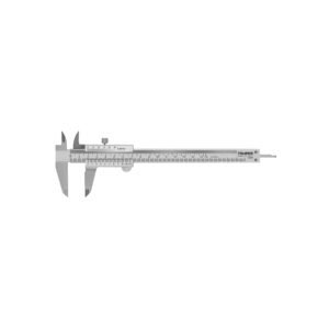 Calibrador vernier analógico 6' acero inox, std y mm, Truper