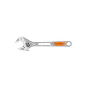 Llave ajustable (perico) 12' cromada mango de PVC, Truper