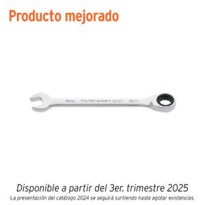 Llave combinada con matraca 15 mm x 194 mm largo, Expert