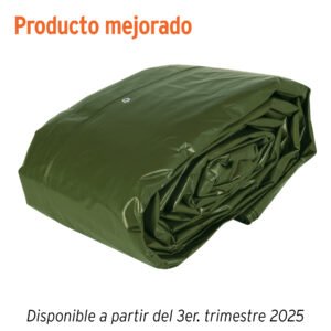 Lona uso rudo 12x17 m, verde olivo, 240 g/m2, TRUPER EXPERT