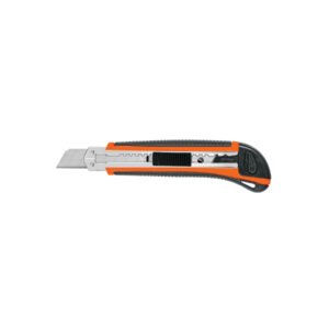 Cutter 18 mm profesional con alma metálica y grip, Truper