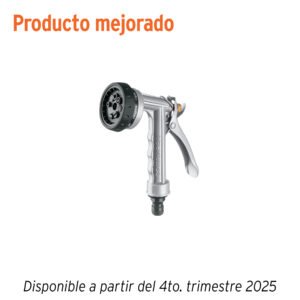 Pistola para riego de 8 funciones metálica, Truper