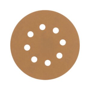 Paquete c/5 discos de lija 5' grano 180, 8 perforaciones