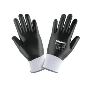 Guantes de poliéster recubiertos de nitrilo, CH, TRUPER