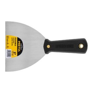 Espátula flexible 5' con mango de plástico, Pretul