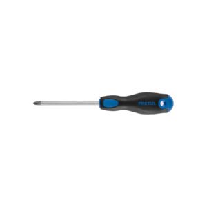 Desarmador de cruz 1/4' x 4' mango Comfort Grip, Pretul