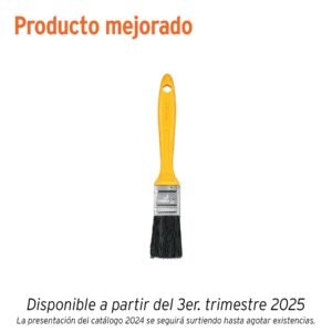 Brocha uso general de 1' con mango de plástico, Pretul