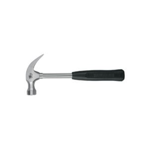 Martillo pulido, 16 oz, uña curva, mango tubular, Pretul