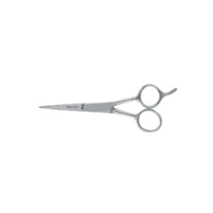 Tijera 5-1/2' acero inox con gancho, para estilista, PRETUL