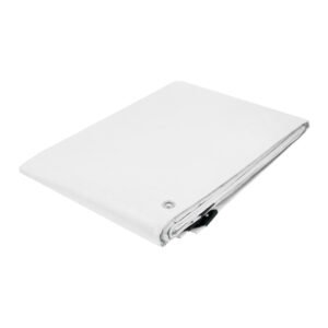 Lona de polietileno 4 x 6 m, blanca, 110 g/m2, PRETUL