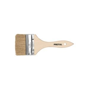 Brocha uso general de 3' con mango de madera, Pretul