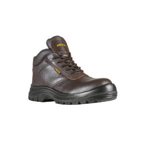 Bota de seguridad café, #30, casquillo de poliamida, PRETUL