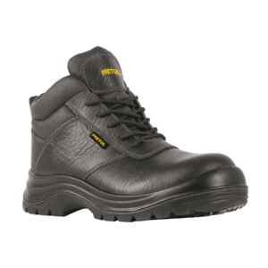 Bota de seguridad negra, #26, casquillo de poliamida, PRETUL