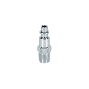 Conector rápido de acero, macho, cuerda 1/4' NPT, PRETUL