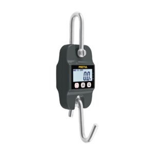 Báscula electrónica colgante, de pilas, 300 kg, PRETUL