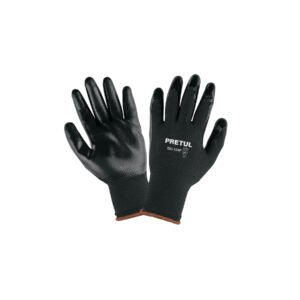 Guantes de nylon recubiertos de nitrilo, XG, Pretul