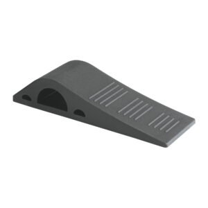 Cuña tope de caucho sintético para puerta de 12 cm, HERMEX