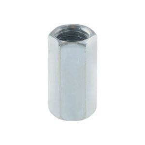 Bolsa con 5 tuercas cople, 1/2' acero galvanizado , FIERO