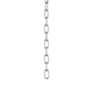 1 metro de cadena galvanizada de 3/16', FIERO