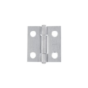 Bisagra rectangular 1' acero pulido, HERMEX