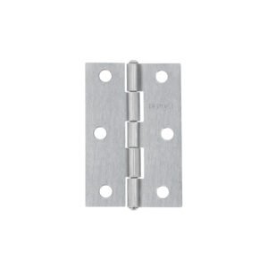Bisagra rectangular 2-1/2' acero pulido, HERMEX