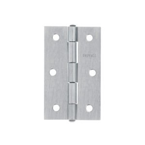 Bisagra rectangular 3-1/2' acero pulido, HERMEX